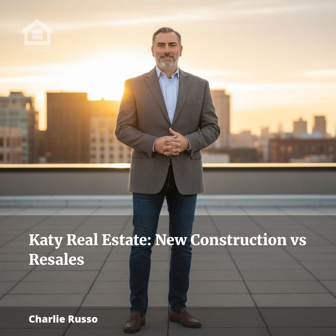New Construction vs Resales in Katy: Insights Since Jan 1, 2026