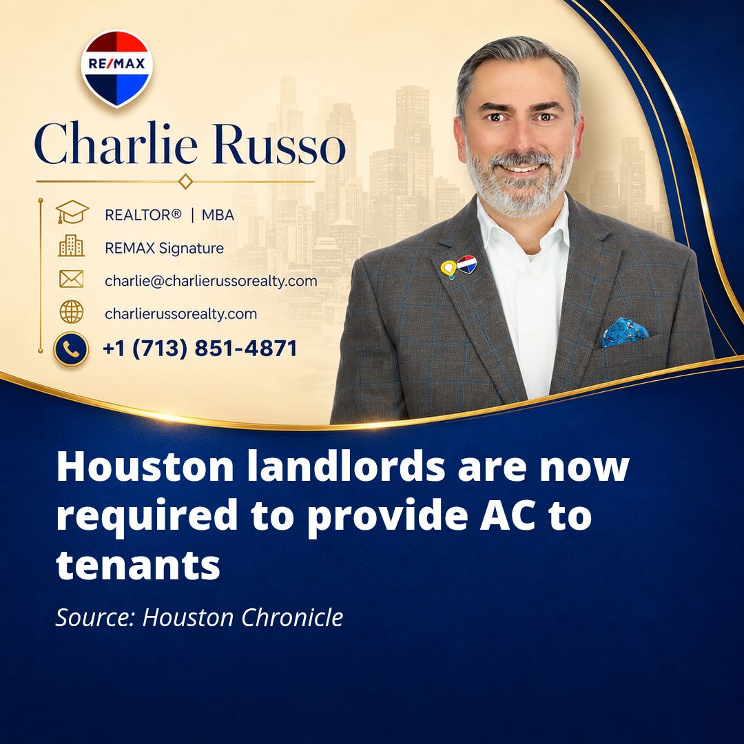 Houston landlords are now required to provide AC to tenants